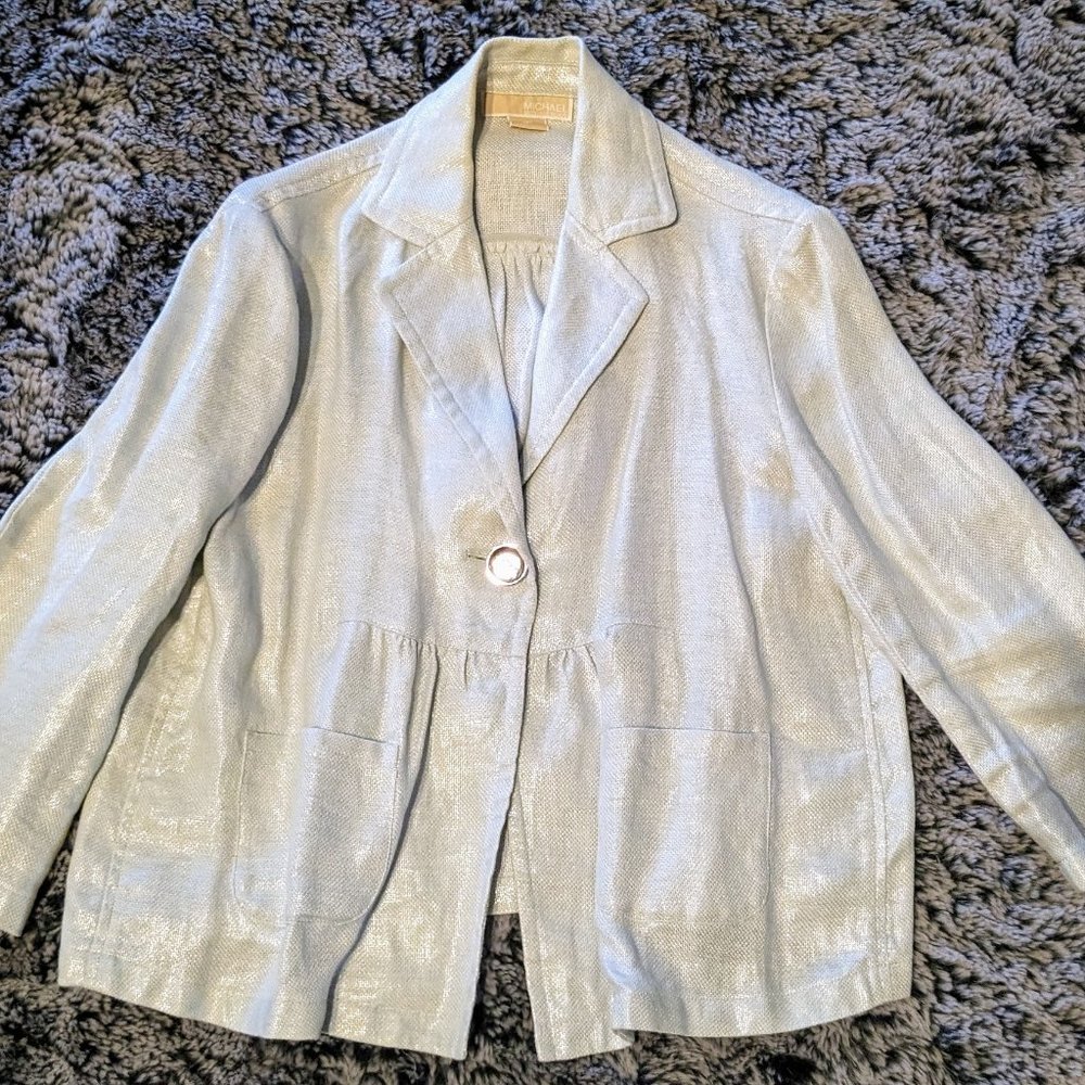 Michael Kors Linen Blazer
